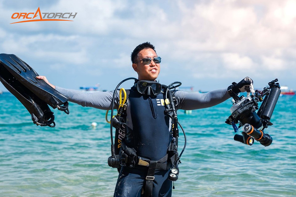 提升戶外潛水的（de）體驗感｜OrcaTorch潛水