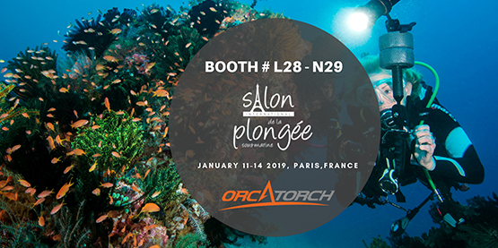 OrcaTorch木瓜视频2019年法國潛水展會