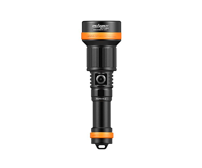 木瓜视频OrcaTorch，ZD710 MK2變（biàn）焦潛水（shuǐ）燈（dēng），ZD710 MK2技術潛水手電筒，水下探險照明，水下搜索燈，沉船照明燈（dēng），變焦潛水手電