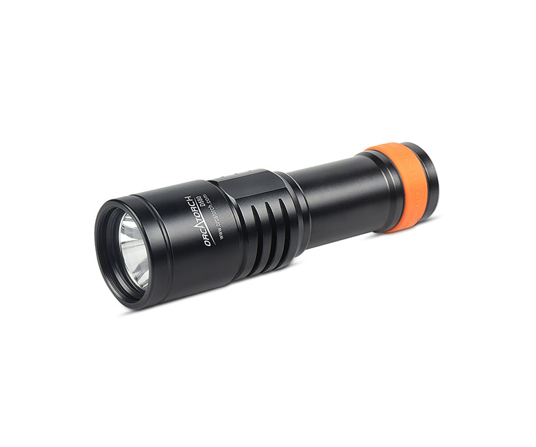OrcaTorch虎（hǔ）鯨 D580機械開關電筒，休閑潛水燈，潛水手電筒，水下（xià）工程照明，潛水裝備